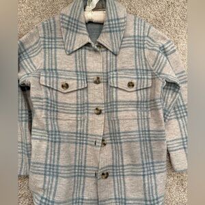 Madewell Plaid Button-Up Women's Jacket